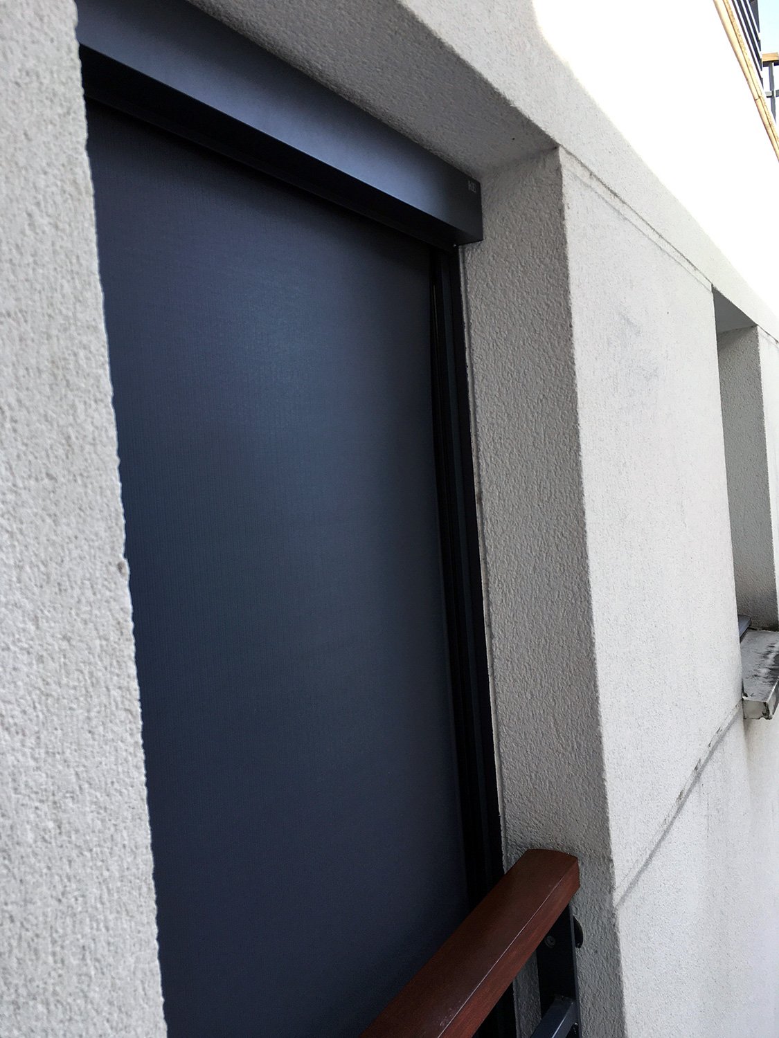 Store vertical extérieur Screeny Gris Anthracite